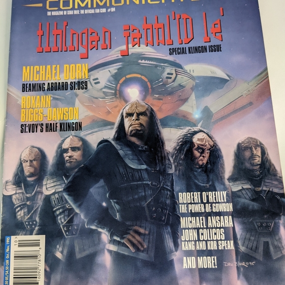 Star Trek Communicator Fan Magazine Lot of 3 1995/1996 - Picture 6 of 12